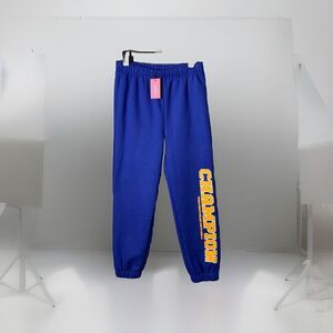 Women’s‎ Sweatpants Venice Beach Large Malibu Santa Monica  Blue Gold